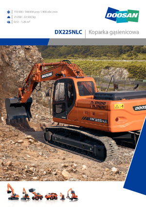 Raupenbagger Doosan DX 225 N LC