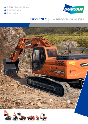 Raupenbagger Doosan DX 225 N LC