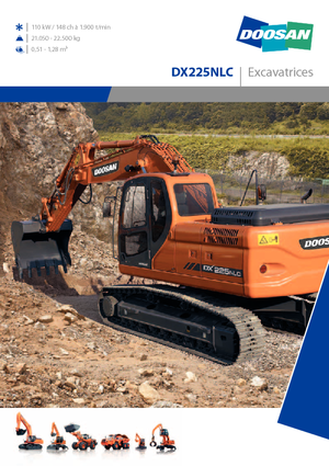 Raupenbagger Doosan DX 225 N LC