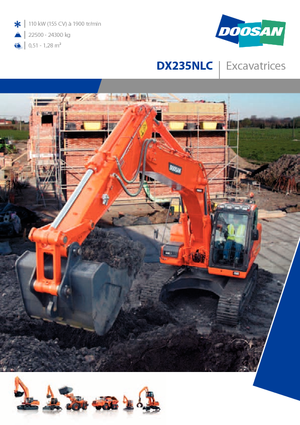 Raupenbagger Doosan DX235LCR
