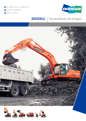 Raupenbagger Doosan DX 255 N LC