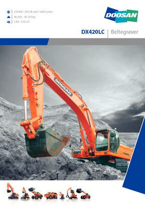 Raupenbagger Doosan DX 420 LC