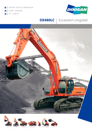 Raupenbagger Doosan DX 480 LC