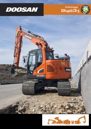 Raupenbagger Doosan DX140LCR-5