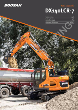 Raupenbagger Doosan DX140LCR-7