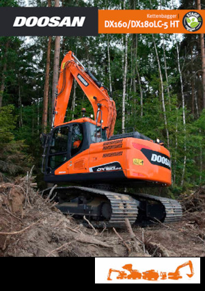 Raupenbagger Doosan DX160LC-5 HT