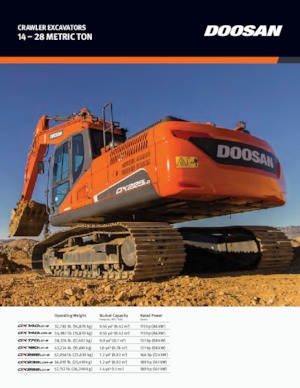 Raupenbagger Doosan DX170LC-5