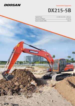 Raupenbagger Doosan DX215-5B