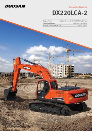 Raupenbagger Doosan DX220LCA-2