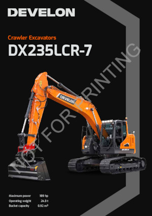 Raupenbagger Develon DX235LCR-7 