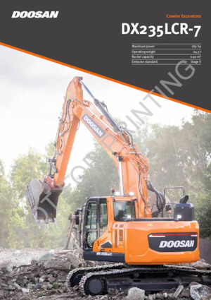 Raupenbagger Doosan DX235LCR-7