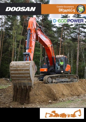 Raupenbagger Doosan DX340NLC-5