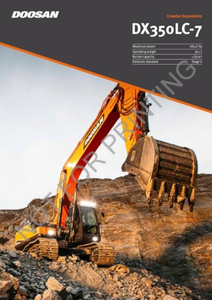 Raupenbagger Doosan DX350LC-7