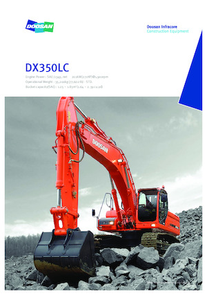 Raupenbagger Doosan DX350LC