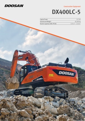 Raupenbagger Doosan DX400LC-5