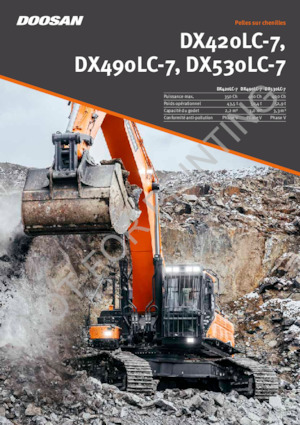 Raupenbagger Doosan DX420LC-7