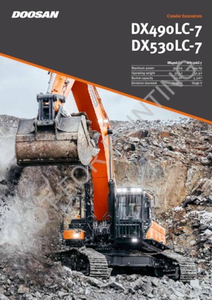 Raupenbagger Doosan DX490LC-7