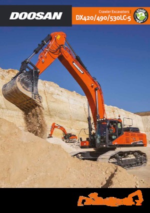 Raupenbagger Doosan DX490NLC-5