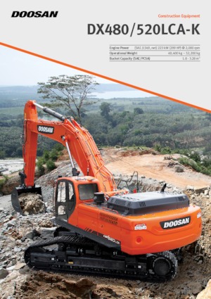 Raupenbagger Doosan DX520LCA-K