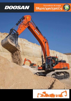 Raupenbagger Doosan DX530LC-5