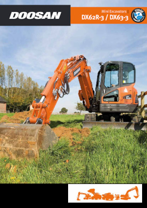 Raupenbagger Doosan DX62R-3
