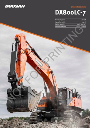 Raupenbagger Doosan DX800LC-7
