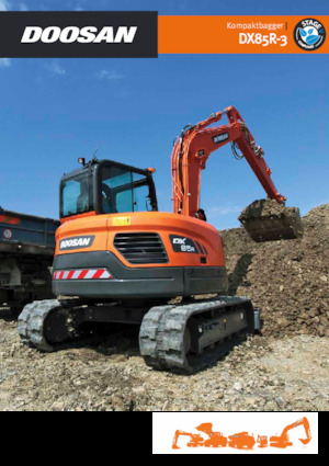 Raupenbagger Doosan DX85R-3