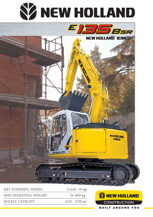 Raupenbagger New Holland E 135 B SR