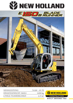 Raupenbagger New Holland E 150 B Blade Runner