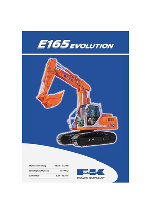 Raupenbagger Fiat Kobelco E 165 LCT