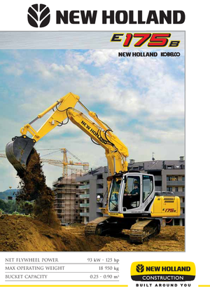 Raupenbagger New Holland E 175 B
