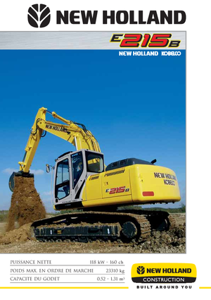 Raupenbagger New Holland E 215 B EL