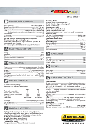 Raupenbagger New Holland E230C SR