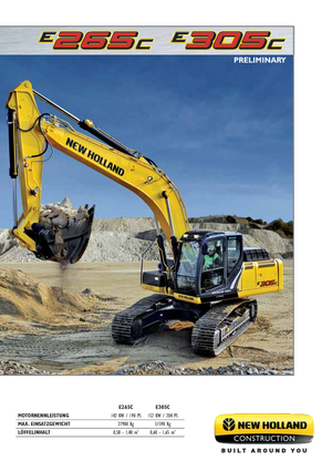 Raupenbagger New Holland E305C
