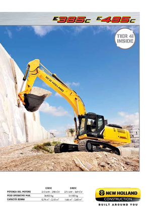 Raupenbagger New Holland E385C LC