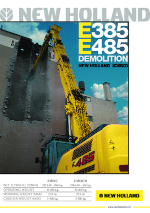 Raupenbagger New Holland E 385