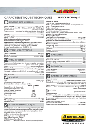 Raupenbagger New Holland E485C LCH