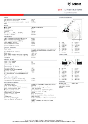 Raupenbagger Bobcat E 80