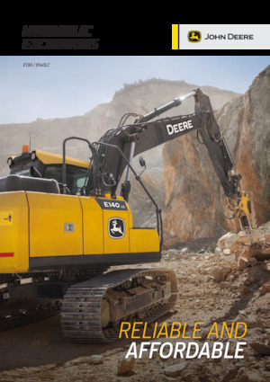 Raupenbagger John Deere Construction E130-II