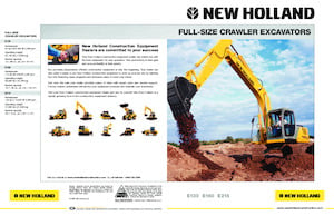Raupenbagger New Holland E160