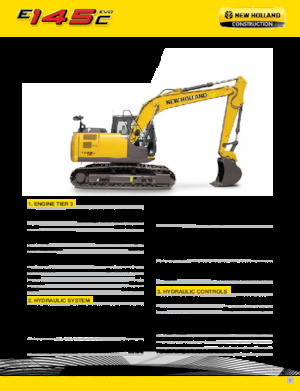 Raupenbagger New Holland E145C EVO