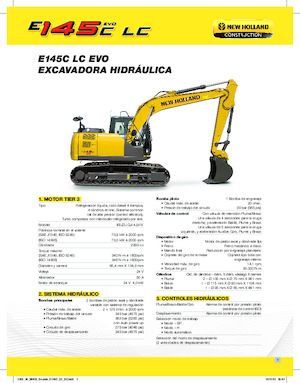 Raupenbagger New Holland E145C EVO
