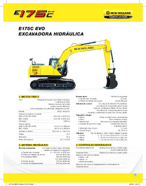 Raupenbagger New Holland E175C EVO