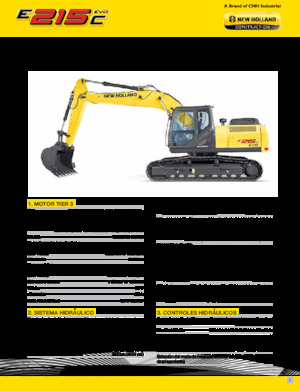 Raupenbagger New Holland E215C EVO
