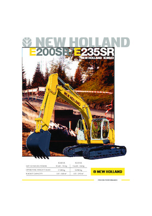 Raupenbagger New Holland E235SR