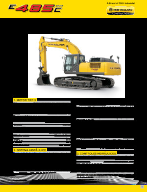 Raupenbagger New Holland E485C EVO