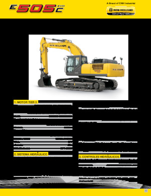 Raupenbagger New Holland E505C EVO