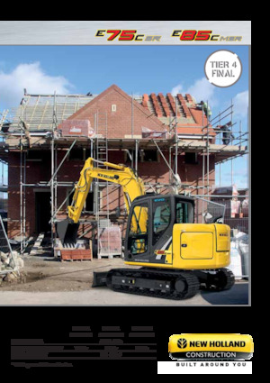 Raupenbagger New Holland E75C SR LC