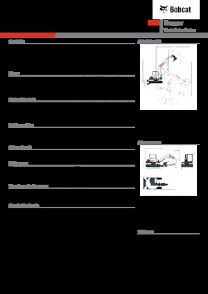 Raupenbagger Bobcat E88