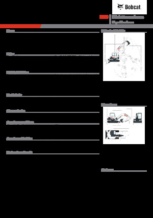 Raupenbagger Bobcat E88
